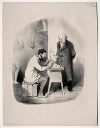 The Artists, plate 2: You must model me in this manner one day