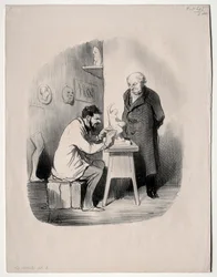 The Artists, Plate 2: You Must Model Me in This Manner One Day