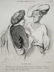 The Beautiful Days of Life, plate 30: An Indian Custom