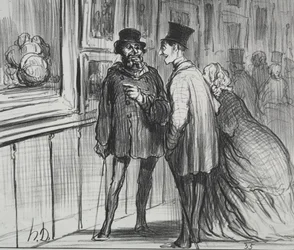 The Exhibition of 1859 Plate 8: The Painter Who Had a Painting Refused, 1859