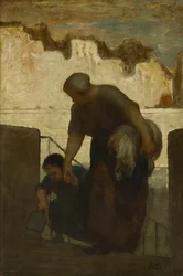 The Laundress, ca. 1863