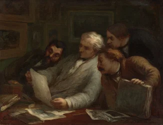 The Print Collectors, c.1860-63