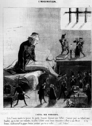 The hotel des beans. If you had put her on guard, you would have had lunch with Riflot; you would have played billiards with Fouillet, who owes you a revenge; little Lolotte would have come to ask her Twink for dinner... and your wife, unhappy! your own wi