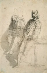 Two Saltimbanques