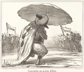 A Parasol in a Difficult Position