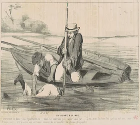A Man at Sea