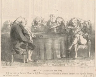 A Session of the Council of Five