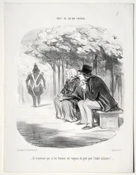 What You Will, Plate 51: I Do Not Wonder That Women Are Always Fond of the Military Uniform