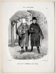 What You Will, Plate 7: Having Taken the Part of Dandies Under the Directory