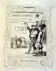 Illustrations About Ideas and Legends by Philipon, Under the Title 