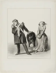 "- Here, Eudoxie, take my bear skin..."