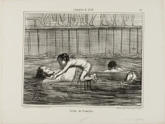 A Family Scene, plate 37 from Croquis D