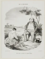 An Oasis in the Middle of the Plain of St. Denis, Plate 5 from Tout Ce Qu