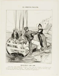 Embarcation of a Lady. 