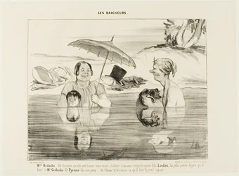 Madame Greluche, Plate 4 from Les