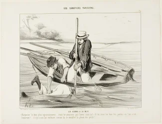 Man Overboard! "- Harpoon him more firmly!.... we can