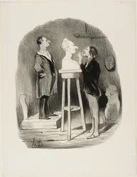 Monsieur Filochard, Plate 68 from Les Bons Bourgeois