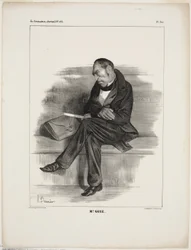 Mr. Guiz.., plate 340 from Celebrities of the Caricature