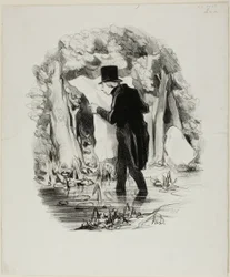 This is Where the Lecture of the Constitutionnel Might Take You, plate 8 from Pastorals