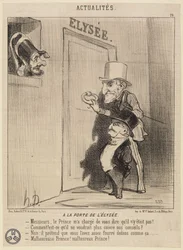 “At the Gate of the Élysée”