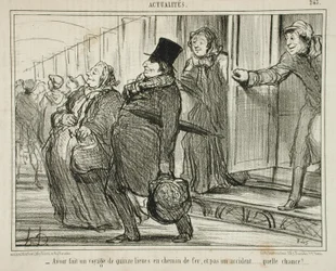 Having Made a Journey of Fifteen Leagues by Railway...