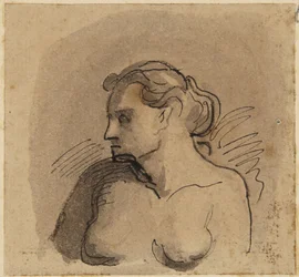 Bust of woman