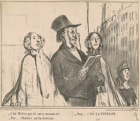 It Was Molière Who Was on This Monument