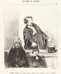 He defends the orphan and the widow, unless...