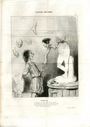 Illustration by Honore Daumier in Le Charivari