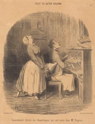 Inconvenience... of servants who have served at Mr Duprez