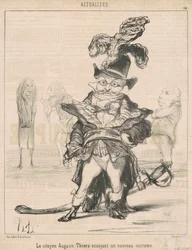 The Citizen... Thiers Trying a New Costume