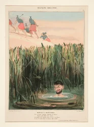 Marius at Minturnae. Admire the cleverness of this great general ... from Histoire Ancienne