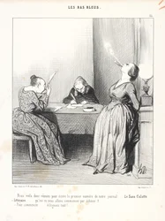 Here we are gathered to write the first issue of our newspaper... Le Sans Culotte littéraire... what shall we begin tearing apart?... To begin with... let