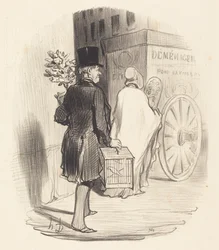 Parisian Transporting to Another District...