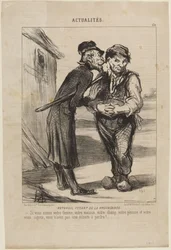Ratapoil, Pheasant of Propaganda, number 150 from the series Actualités from Le Charivari