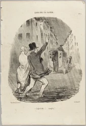 Saprelotte... complete!, number 5 from the series Quand on a du Guignon from Le Charivari