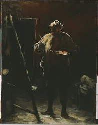 The Painter at His Easel