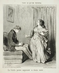 A Parisian Othello Suspecting His Chaste Better Half