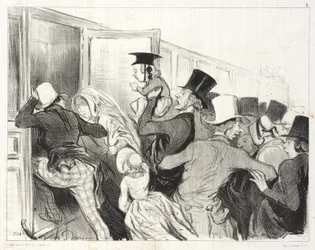 A Stagecoach Attacked