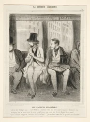 An Unpleasant Encounter, from La Comedie Humaine