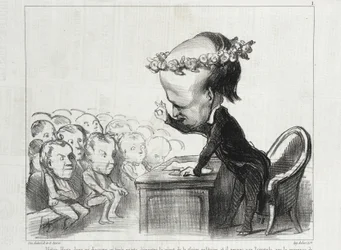 Victor Hugo in a Speech in Three Points...