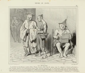 Voyage to China No. 21: The Beggars. Begging is Strictly Forbidden in Beijing...