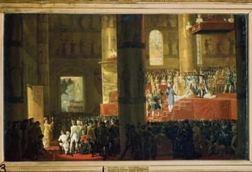 The Coronation of the Empress Maria Feodorovna on 5th April 1797