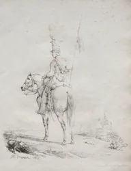 Receuil dessais lithographiques: Le Lancier en Vedette