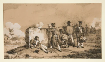 Skirmishing Soldiers