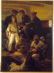 The Cholera on board the Melpomene - Depot of the Sanitary Service of Marseille