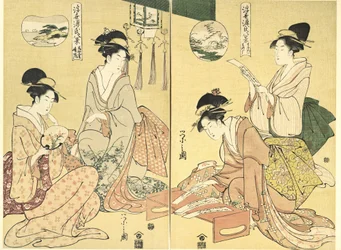 Spirit Summoner, Wild Geese Returning Home Maboroshi, Rakugan right and A Thin Veil