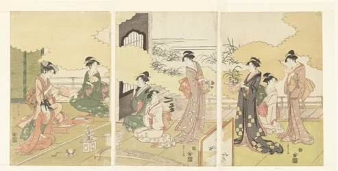 Women in an Outdoor Room