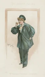 Full-length portrait of a woman
