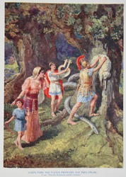 Jason Tore the Fleece from Off the Tree-Trunk